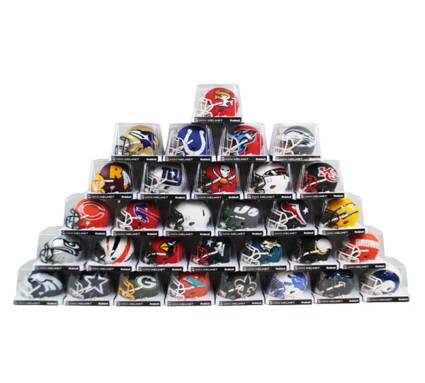 Complete Set of 31 Unsigned Speed AMP NFL Mini Helmets