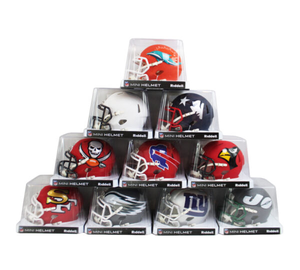 Complete Set of 31 Unsigned Speed AMP NFL Mini Helmets - Image 3
