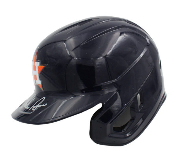 Nolan Ryan Signed Houston Astros Rawlings Mach Pro MLB Helmet - Image 2
