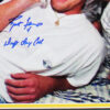Brett Favre Signed Green Bay Packers Framed 16x20 NFL Photo - Talking on Phone - with "Draft Day Call" Inscription LE of 44 - Image 4