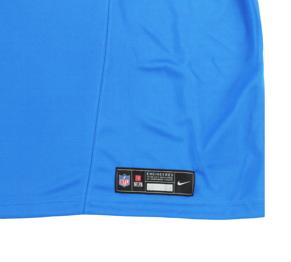 Jahmyr Gibbs Signed Detroit Lions Nike Limited Blue NFL Jersey - Image 4