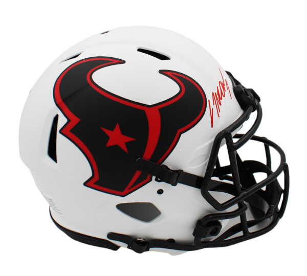 CJ Stroud Signed Houston Texans Speed Authentic Lunar NFL Helmet - Image 2