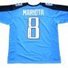 Marcus Mariota Signed Tennessee Titans Blue Custom Jersey-11521