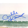 Camille Kostec Signed Unframed 8x10 Photo- White Bikini - Image 2