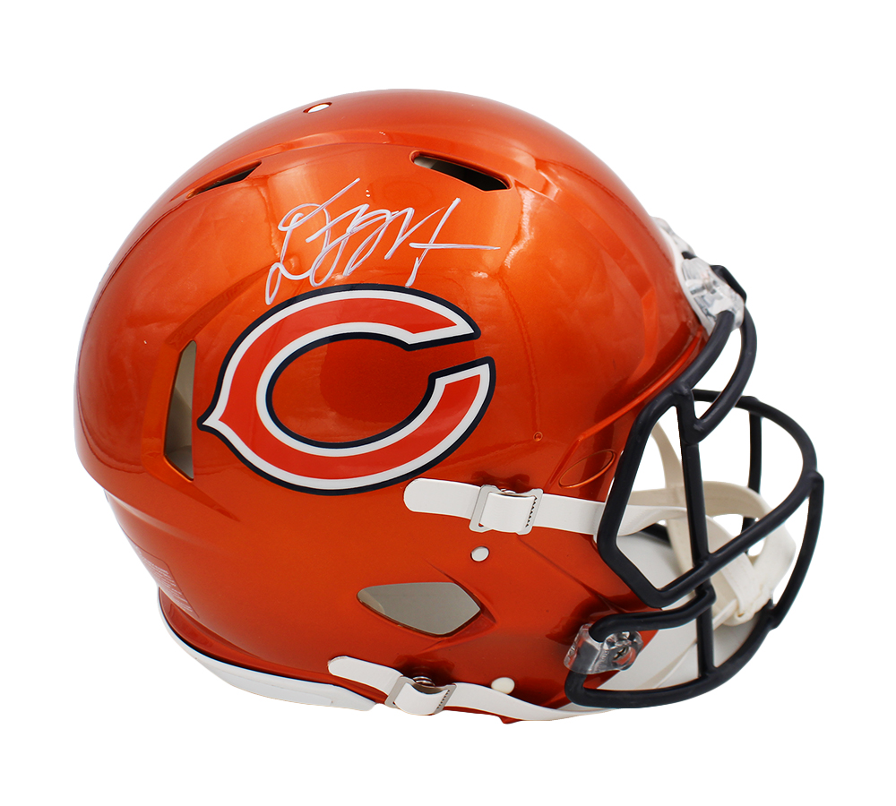 DJ Moore Signed Chicago Bears Speed Authentic Flash NFL Helmet