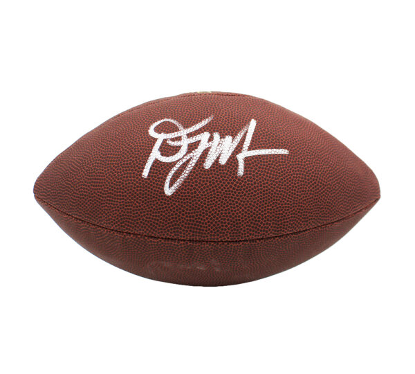 DJ Moore Signed Chicago Bears Wilson Super Grip NFL Football