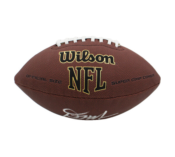 DJ Moore Signed Chicago Bears Wilson Super Grip NFL Football - Image 2