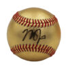 Mike Trout Signed Los Angeles Angels Rawlings Official Major League Gold MLB Baseball