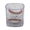 Paul Molitor Signed Milwaukee Brewers Rawlings OML White MLB Baseball with Display Cube and 4 Inscriptions