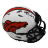 Shannon Sharpe Signed Denver Broncos Speed Lunar NFL Mini Helmet