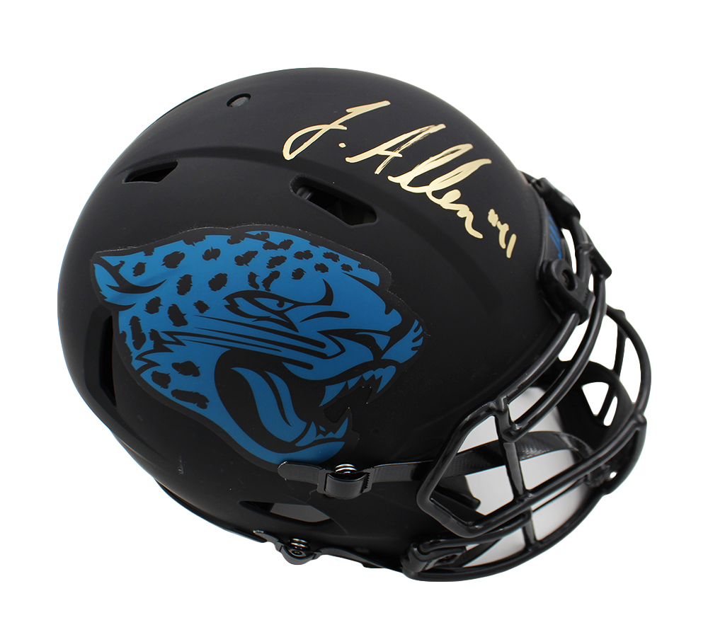 Josh Allen Signed Jacksonville Jaguars Speed Authentic Eclipse NFL Helmet
