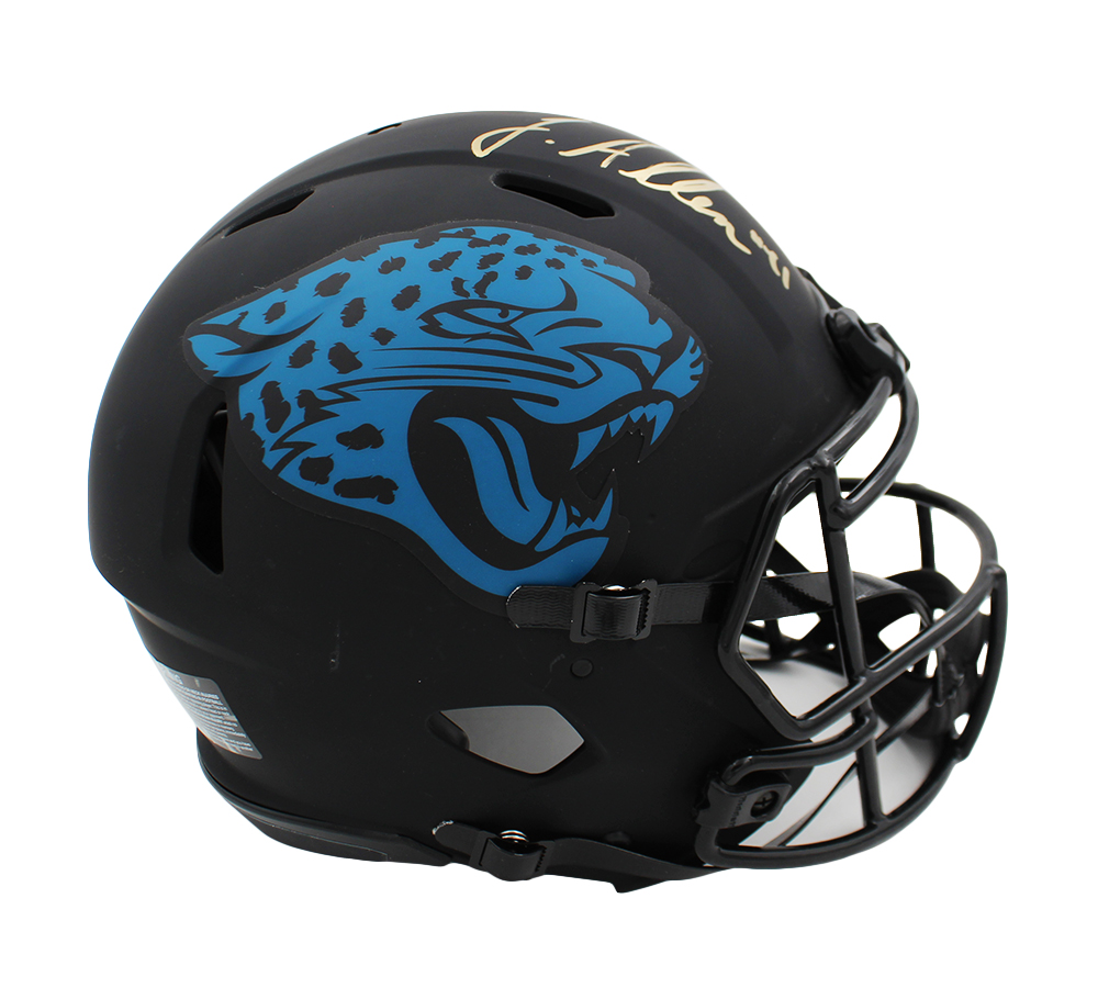 Josh Allen Signed Jacksonville Jaguars Speed Authentic Eclipse NFL Helmet - Image 2