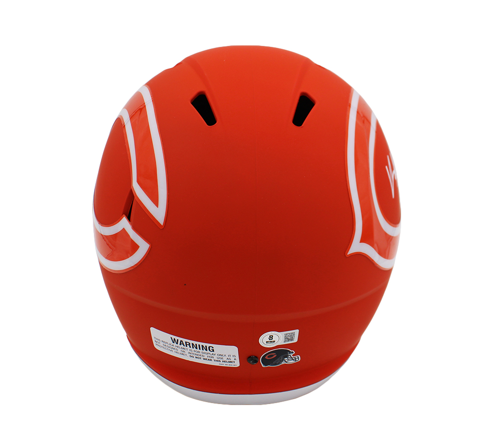Keenan Allen Signed Chicago Bears Speed Full Size AMP NFL Helmet - Image 2