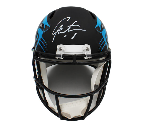 Cam Newton Signed Carolina Panthers Speed Full Size Amp NFL Helmet - Image 2