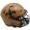 Drew Brees Signed New Orleans Saints Speed Flex Authentic Salute to Service 2 NFL Helmet - Image 2