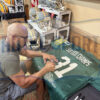 Brett Favre, Andre Rison, Dorsey Leven, Gilbert Brown & Antonio Freeman Multi-Signed Green Bay Custom Green Super Bowl Jersey - Image 4