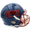 Saquon Barkley Signed New York Giants Custom Speed Authentic Blue NFL Helmet - Image 2