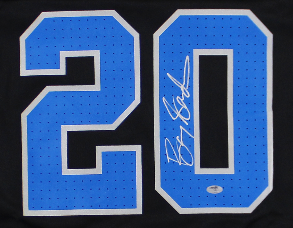 Barry Sanders Signed Detroit Lions Nike Game Black Jersey - Image 2
