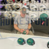 Brett Favre Signed Green Bay Packers Speed Rave NFL Mini Helmet - Image 2