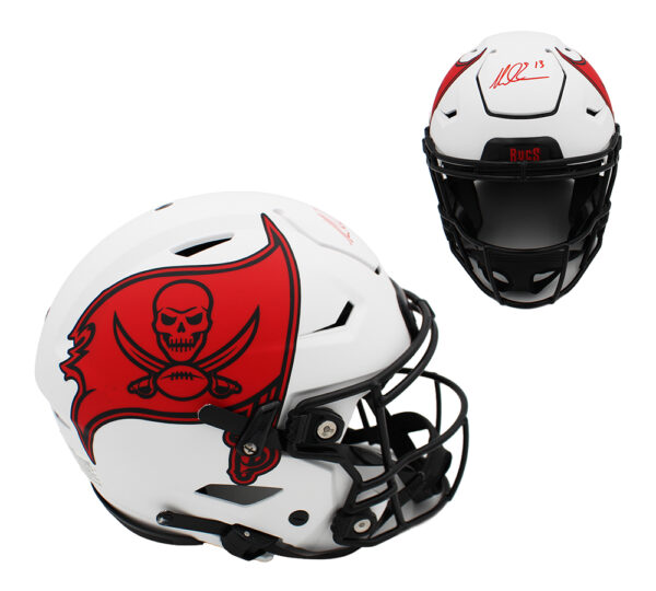 Mike Evans Signed Tampa Bay Buccaneers Speed Flex Authentic Lunar NFL Helmet