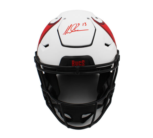 Mike Evans Signed Tampa Bay Buccaneers Speed Flex Authentic Lunar NFL Helmet - Image 3