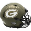 Jordy Nelson Signed Green Bay Packers Speed Authentic Salute To Service NFL Helmet