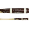 Multi-Signed NFL HOF Custom Cooperstown Hall of Fame Blonde & Brown Bat with "HOF" Inscription and 10 Signatures Including Paul Hornung & Dermontti Dawson