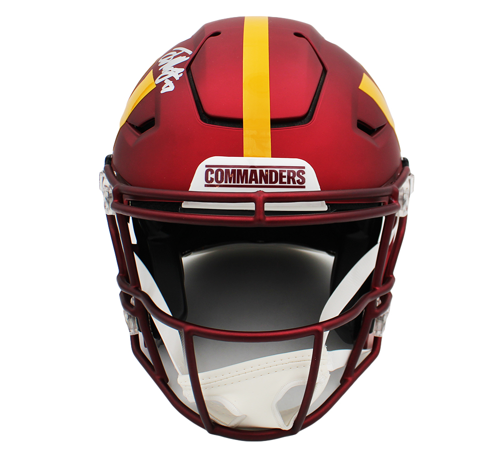 Terry McLaurin Signed Washington Commanders Speed Flex Authentic 2024 NFL Helmet - Image 3