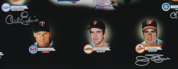 Bill Singer, Ramón Martinez Signed Unframed 16x20 A Pitchers Gem MLB Photo with 4 Additional Signatures - Image 3