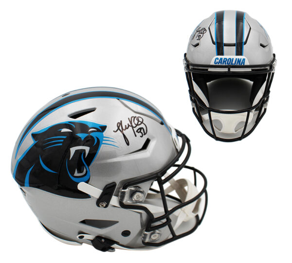 Luke Kuechly Signed Carolina Panthers Speed Flex Authentic Alternate NFL Helmet