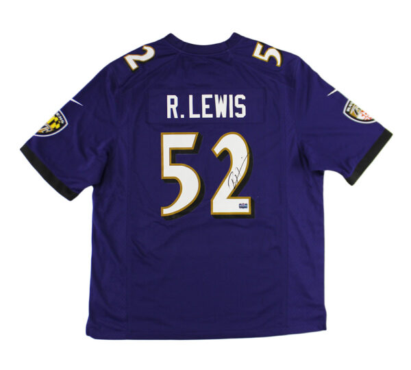Ray Lewis Signed Baltimore Ravens Nike Game NFL Jersey
