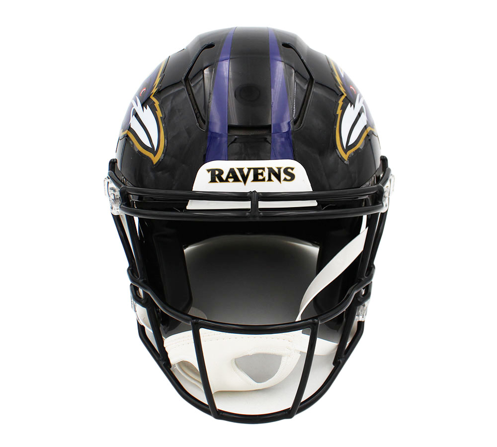 Ray Lewis Signed Baltimore Ravens Speed Flex Authentic NFL Helmet - Image 3