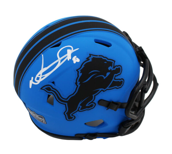 Ndamokung Suh Signed Detroit Lions Speed Rave NFL Mini Helmet