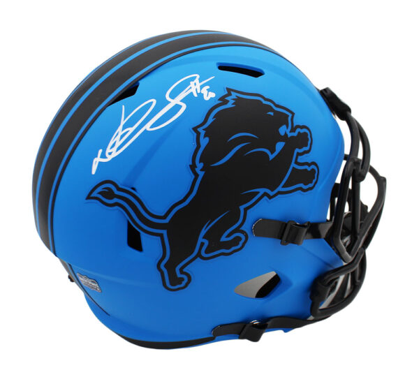 Ndamokung Suh Signed Detroit Lions Speed Full Size Rave NFL Helmet