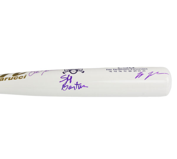 LSU Coaches Jay Johnson, Paul Manieri, and Skip Bertman Signed LSU Tigers Traditions Limited Edition NCAA Bat - Image 3