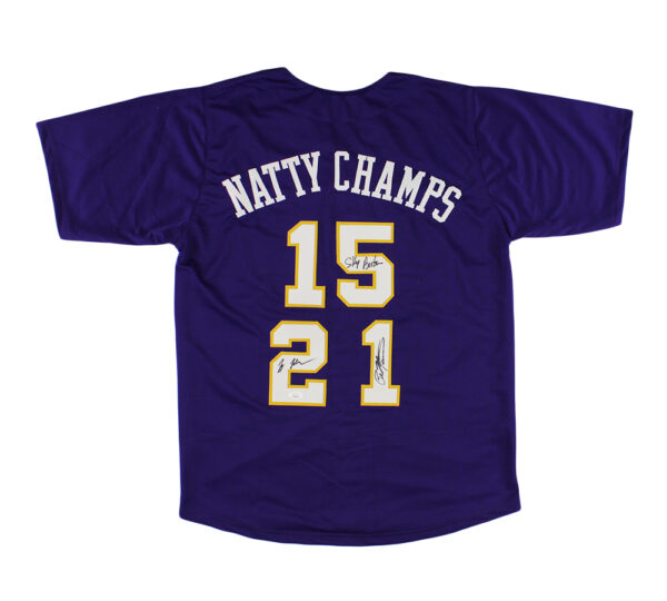Skip Bertman, Jay Johnson, Paul Mainieri LSU Custom Jersey