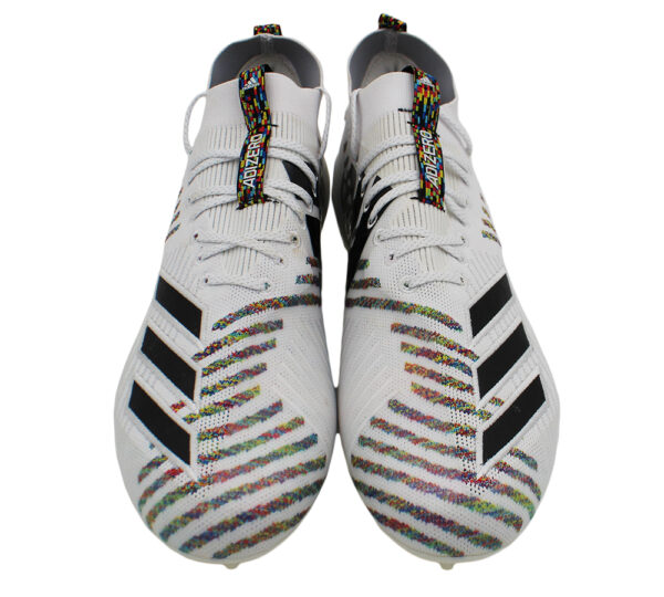 Adidas Adizero Size 14 White Cleats - Image 4
