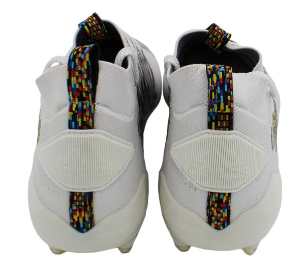 Adidas Adizero Size 14 White Cleats - Image 5