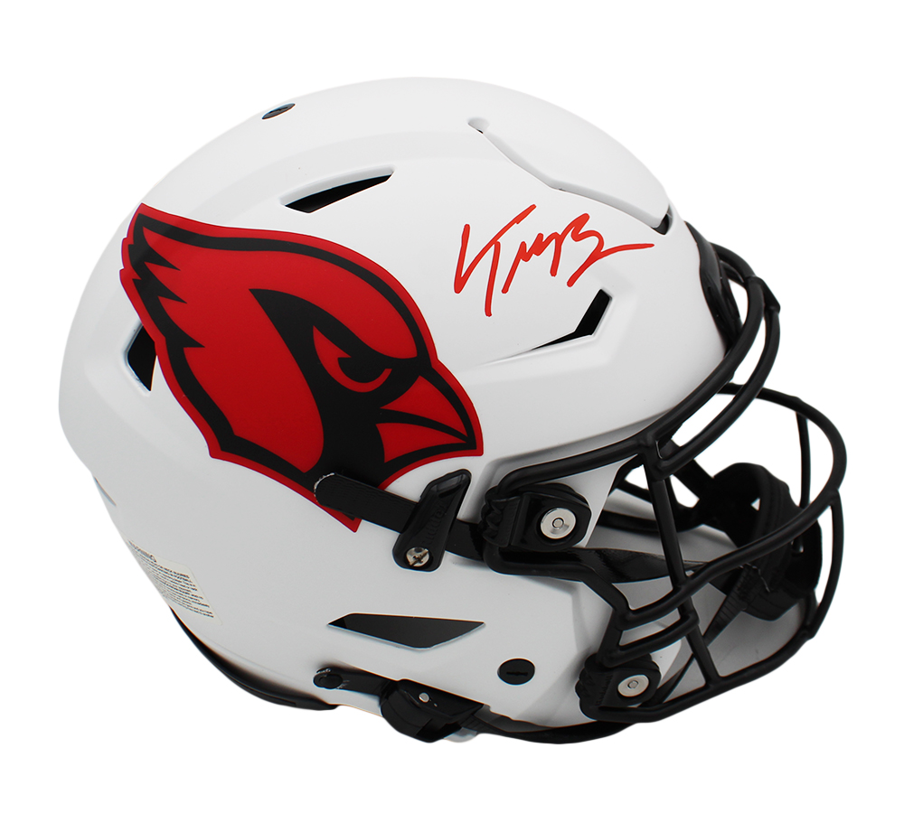 Trey McBride Signed Arizona Cardinals Speed Flex Authentic Lunar NFL Helmet - Image 2