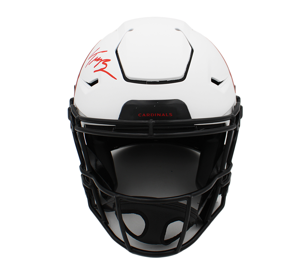 Trey McBride Signed Arizona Cardinals Speed Flex Authentic Lunar NFL Helmet - Image 3