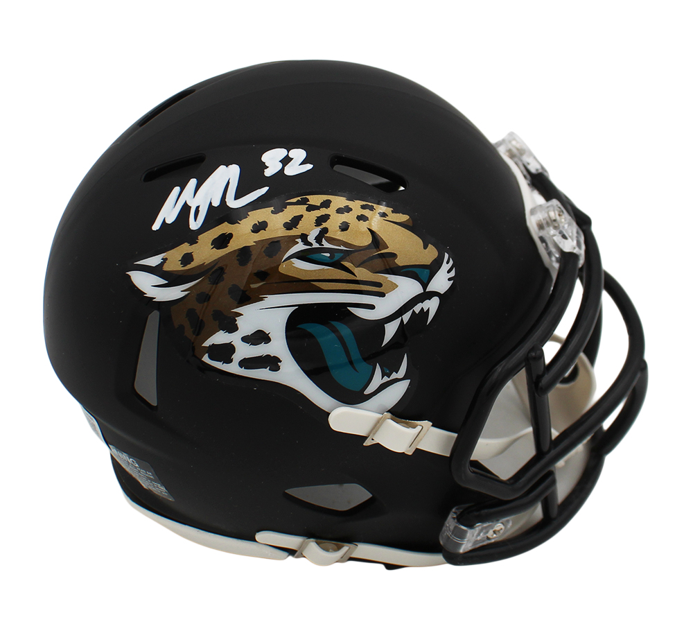 Maurice Jones-Drew Signed Jacksonville Jaguars Speed Flat Black NFL Mini Helmet