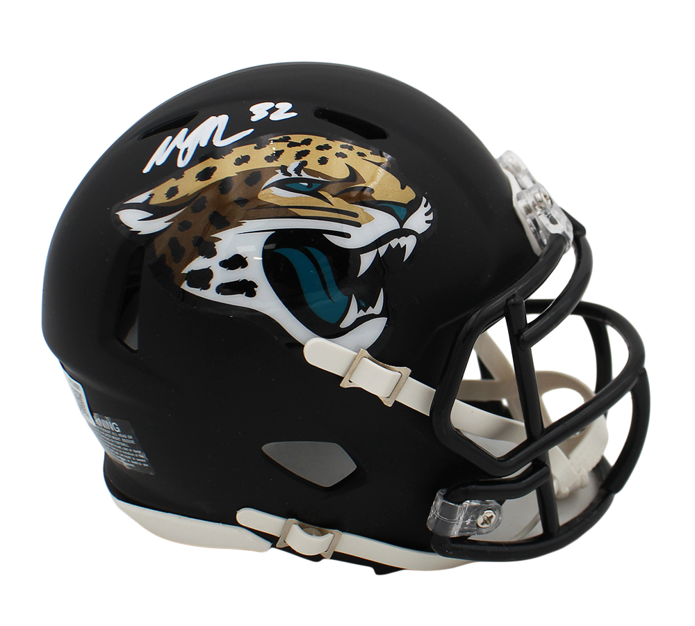 Maurice Jones-Drew Signed Jacksonville Jaguars Speed Flat Black NFL Mini Helmet - Image 2
