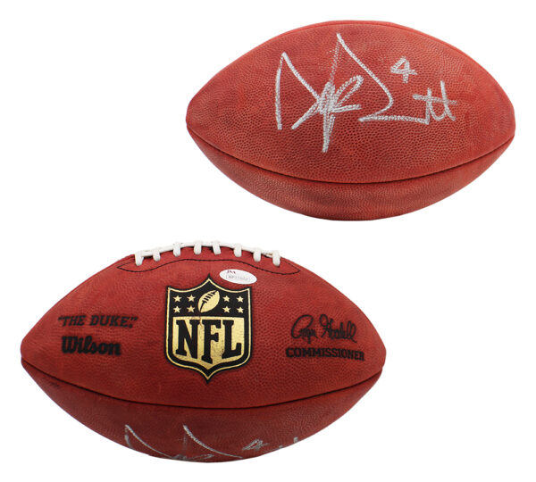 Dak Prescott Signed Dallas Cowboys Wilson Authentic NFL Football