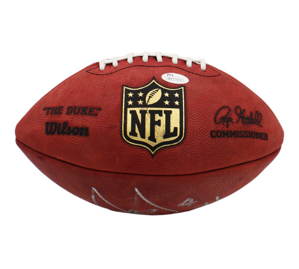 Dak Prescott Signed Dallas Cowboys Wilson Authentic NFL Football - Image 3