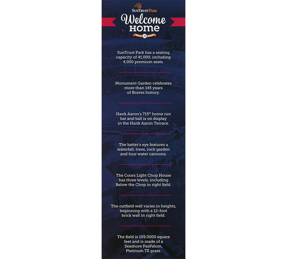 Dale Murphy Signed 2017 SunTrust Park Opening Day Ticket with "Opening Day" Inscription - Limited Edition 3/3 - Image 3