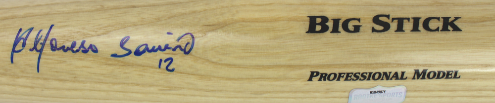 Alfonso Soriano Signed MLB Blonde Big Stick Bat - New York Yankees-22308