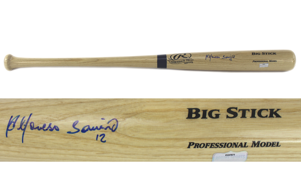 Alfonso Soriano Signed MLB Blonde Big Stick Bat - New York Yankees-0