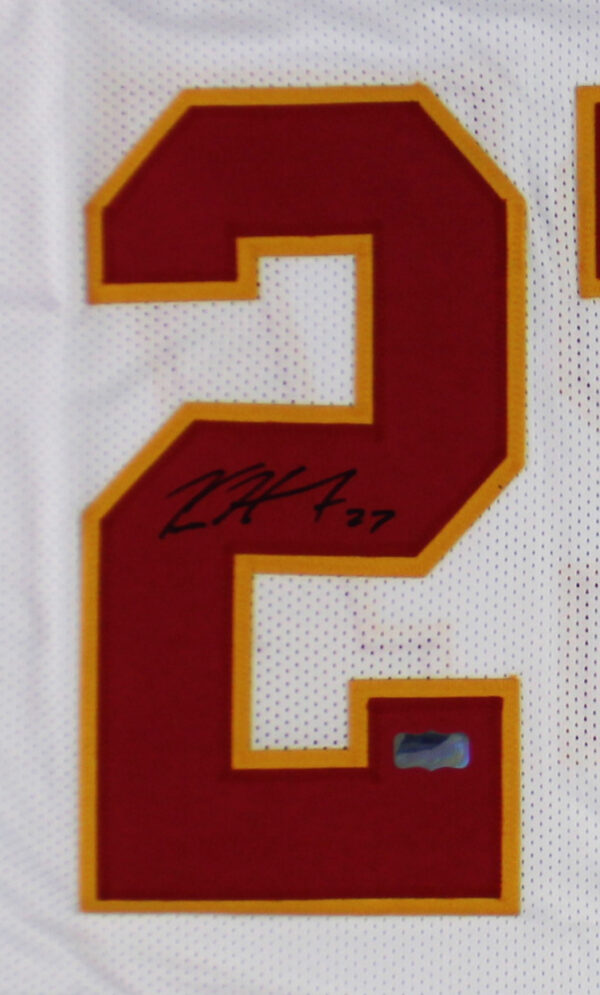 Kareem Hunt Signed Kansas City Custom White Jersey - Image 2
