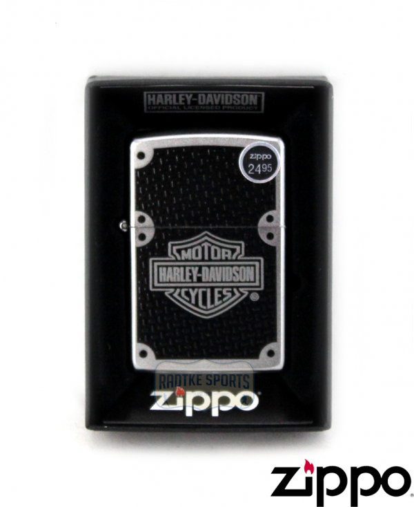Zippo Harley-Davidson® Carbon Fiber Lighter-0