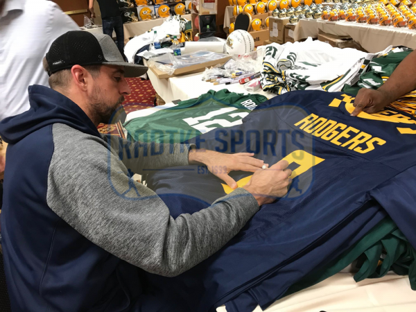 Aaron Rodgers Signed California Golden Bears Blue Custom Jersey-25664